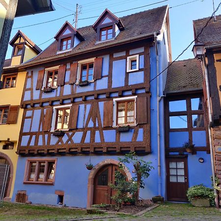 La Maison Bleue - Historic House In The Heart Of 리크위르 외부 사진