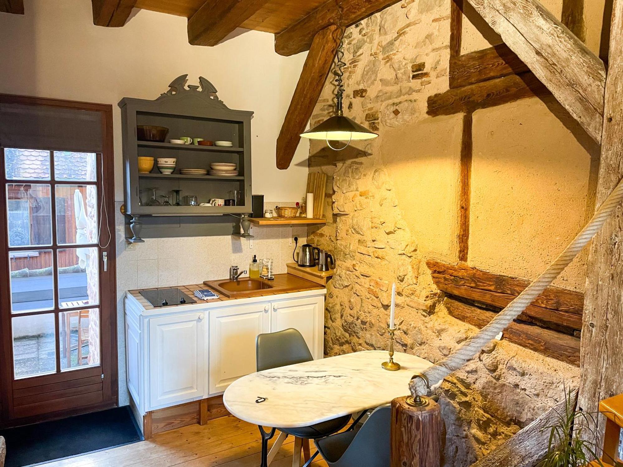 La Maison Bleue - Historic House In The Heart Of 리크위르 외부 사진