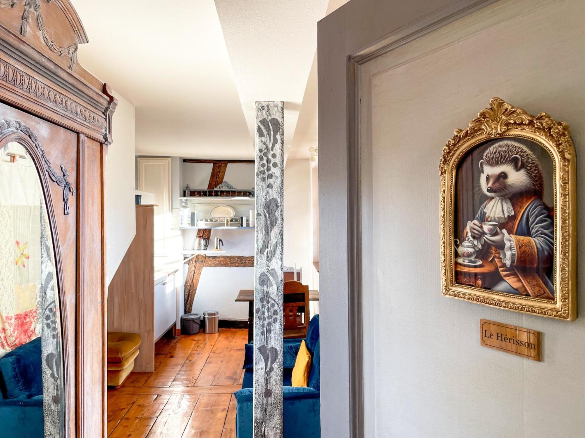 La Maison Bleue - Historic House In The Heart Of 리크위르 외부 사진