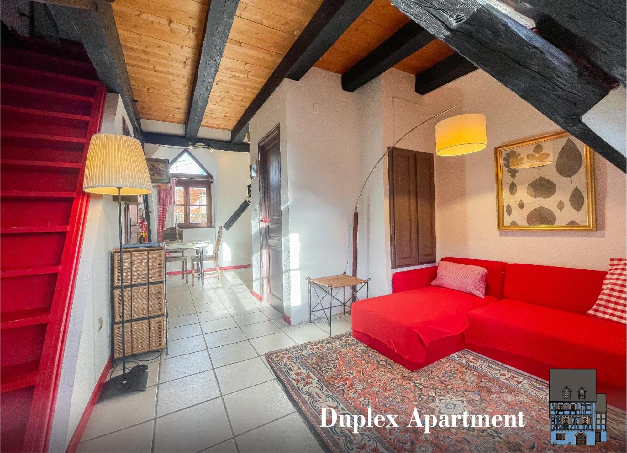 La Maison Bleue - Historic House In The Heart Of 리크위르 객실 사진