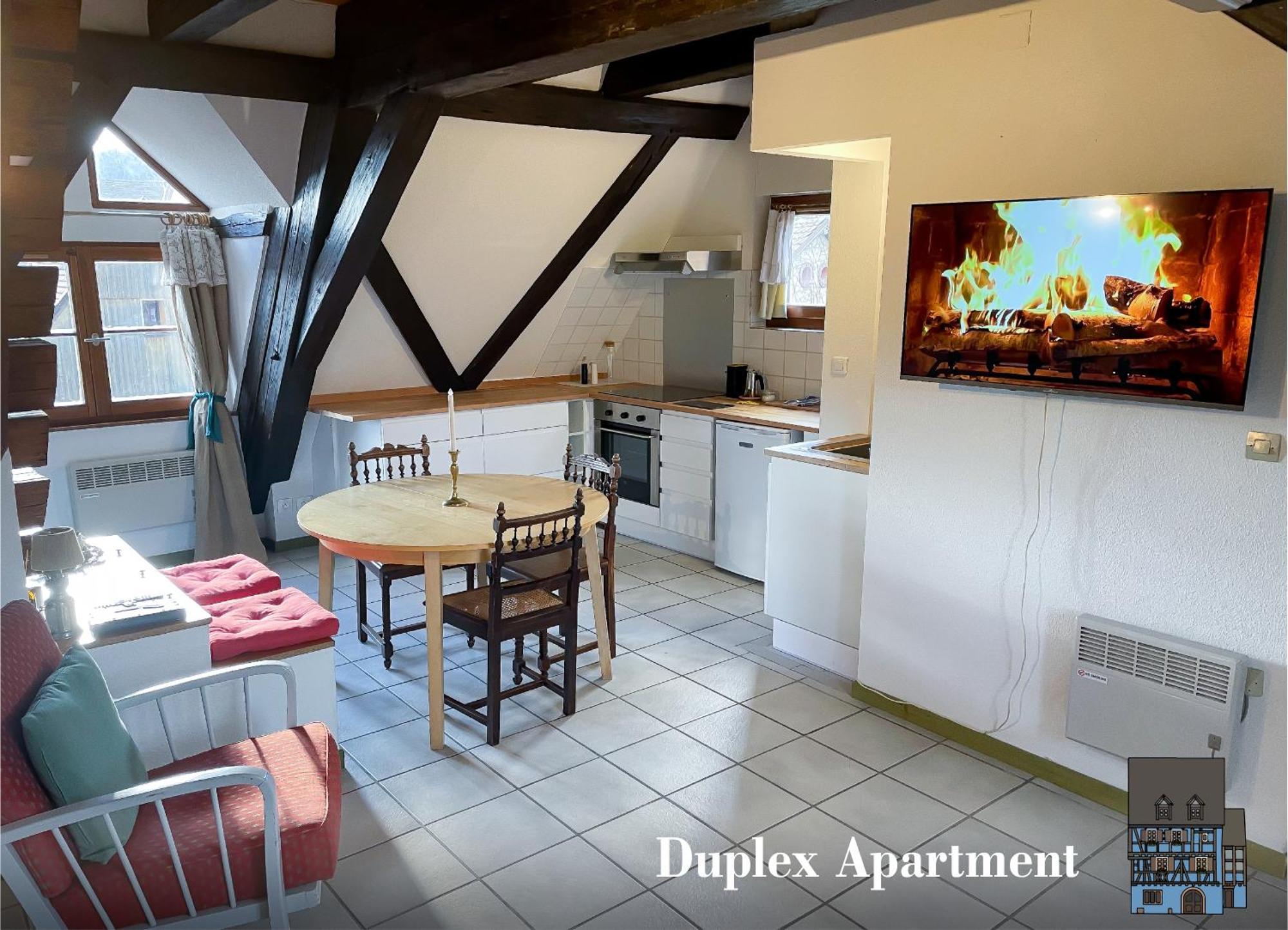 La Maison Bleue - Historic House In The Heart Of 리크위르 객실 사진