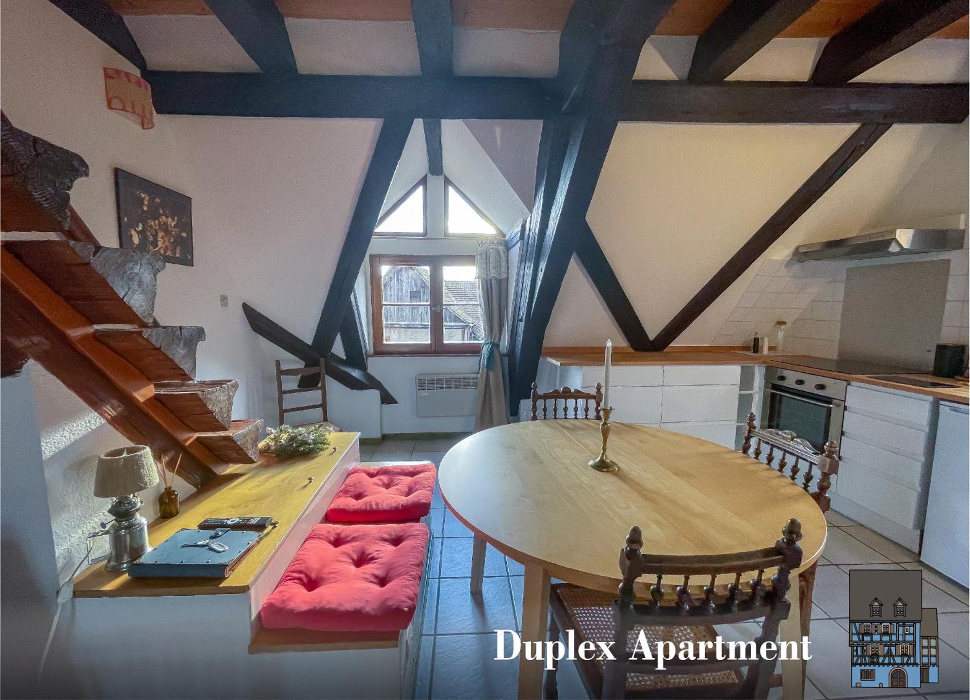 La Maison Bleue - Historic House In The Heart Of 리크위르 객실 사진