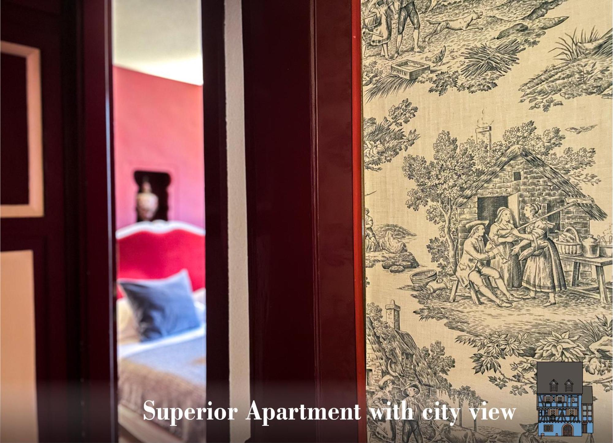 La Maison Bleue - Historic House In The Heart Of 리크위르 객실 사진