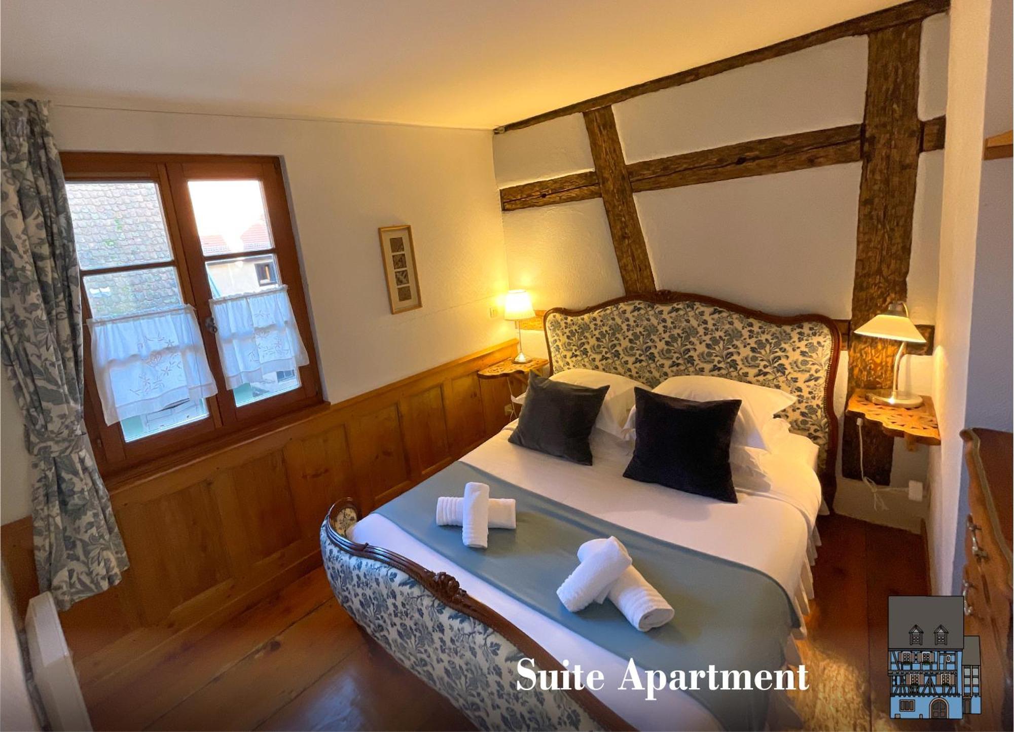 La Maison Bleue - Historic House In The Heart Of 리크위르 객실 사진