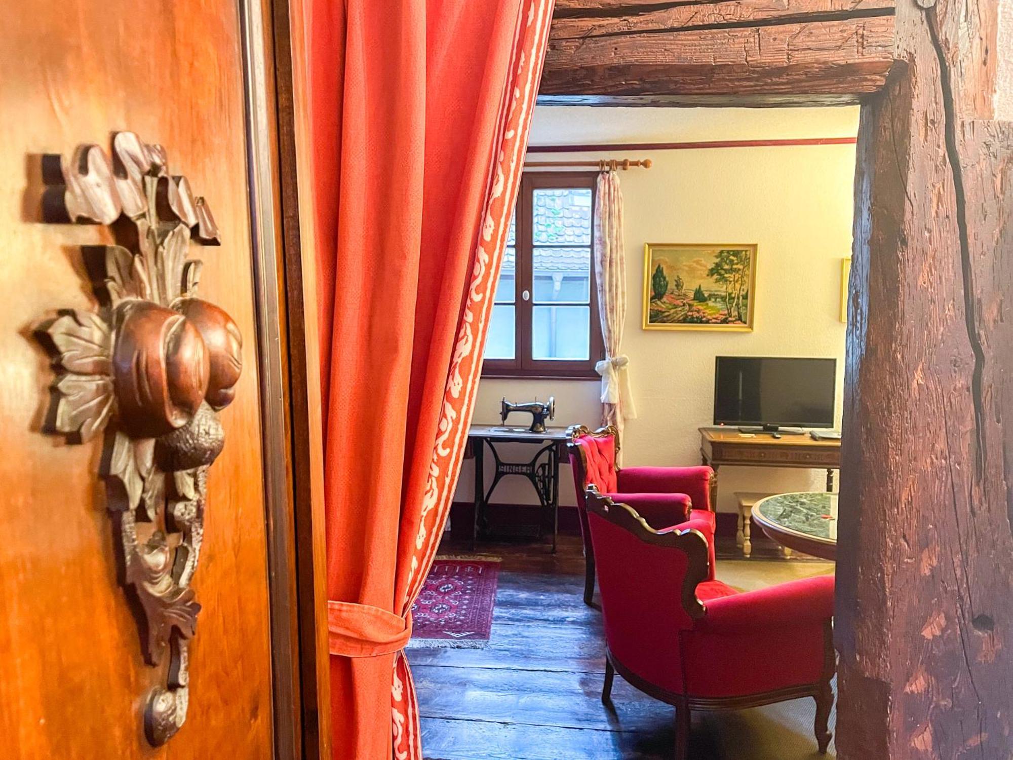 La Maison Bleue - Historic House In The Heart Of 리크위르 외부 사진
